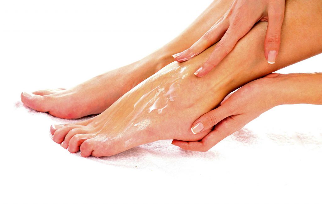 moisturize feet