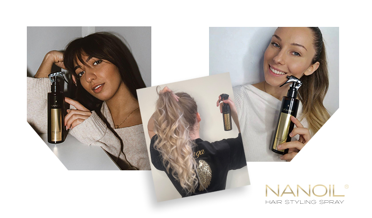 hair styling spray nanoil