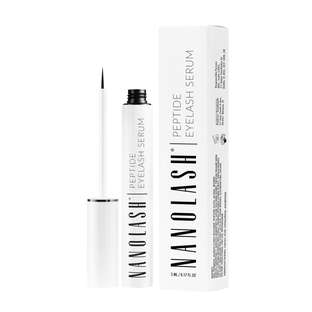 nanolash peptide based eyelash serum